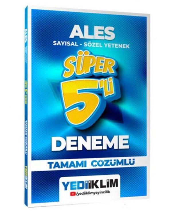 Yediiklim Ales Sayısal Sözel Yetenek Süper 5li Deneme Tamamı Çözümlü 2026 - Deneme Deposu - Image 1