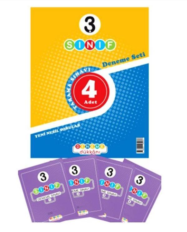 Deneme 3.Sınıf Deneme Seti 4Lü - Deneme Deposu - Image 1