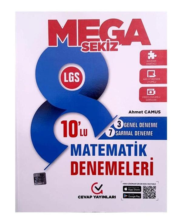 Cevap 8.Sınıf Matematik Denemeleri 10 lu - Deneme Deposu - Image 1