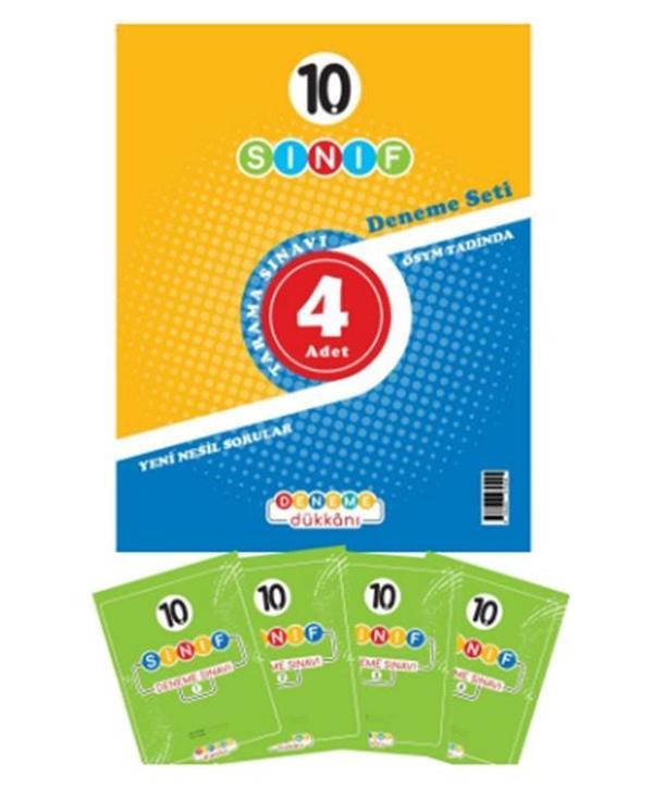 Deneme 10.Sınıf Deneme Seti 4Lü - Deneme Deposu - Image 1