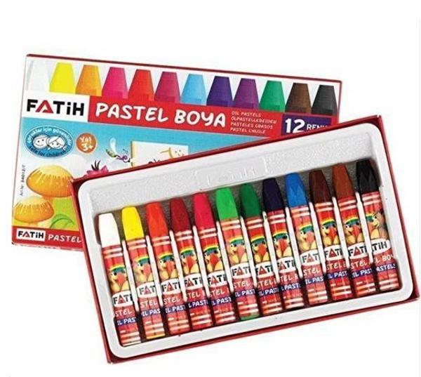 Fatih Pastel Boya 12Li - 2 adet - Image 1