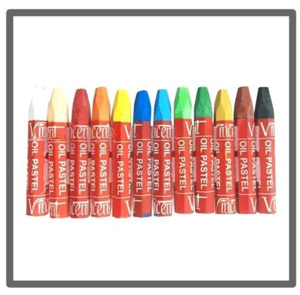 Vincent Pastel Boya Tek Renk Açık Kahverengi 3 adet - Image 1
