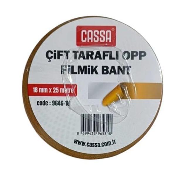 Cassa Çift Taraflı Bant 18Mmx25M - Image 1