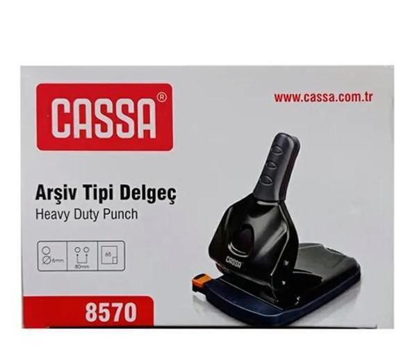 Cassa Arşiv Tipi Delgeç Siyah 65 Sayfa - Image 1