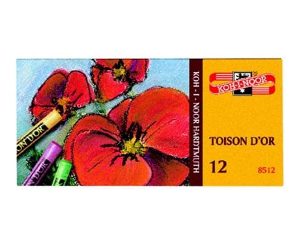 Kohinoor Toison D Or Toz Pastel Boya 12Li - Image 1