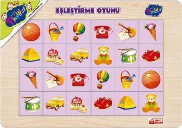 Ahşap Eğitici Eşleştirme Karışık 2 ONY274 Playwood - Image 1