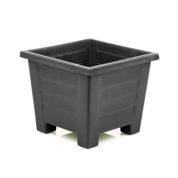 Omnipazar  SY-5848 Dekoratif Plastik Kare Ayaklı Saksı 30 Litre No 5 - Image 1