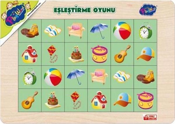 Ahşap Eğitici Eşleştirme Karışık 3 ONY273 Playwood - Image 1