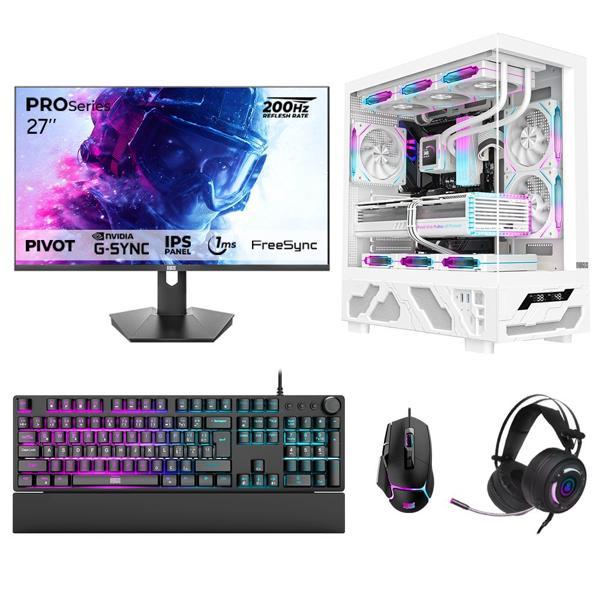 Dragos DRx7652 Ryzen 7 5700X 32GB 1TB NVMe 8GB RTX5060 27 İnç 200Hz 1ms Oyuncu Hazır Sistem - Image 1