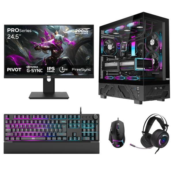 Dragos DRx7739 Ryzen 5 7600 32GB 1TB NVMe 16GB RTX5060Ti 24.5 İnç 200Hz 1ms Oyuncu Hazır Sistem - Image 1
