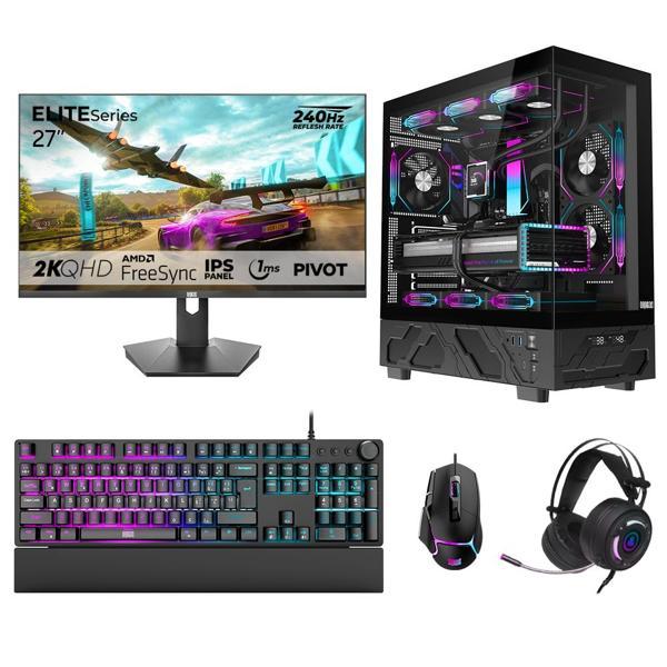 Dragos DRx7776 Ryzen 7 7700 32GB DDR5 1TB NVMe 16GB RTX5060Ti 27 İnç 240Hz 1ms QHD Oyuncu Hazır Sistem - Image 1