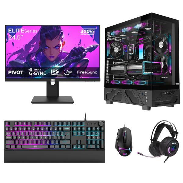 Dragos DRx7786 Ryzen 7 7800X3D 32GB DDR5 2TB GEN4 NVMe 16GB RTX5060Ti 24.5 İnç 300Hz 1ms Oyuncu Hazır Sistem - Image 1