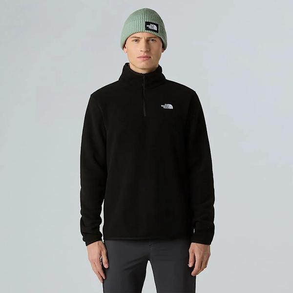 The North Face Erkek Yarım Fermuar Polar Sweatshirt Glacier Fleece 1/4 Zip Jacket Nf0A8D0Qjk31 - Image 1