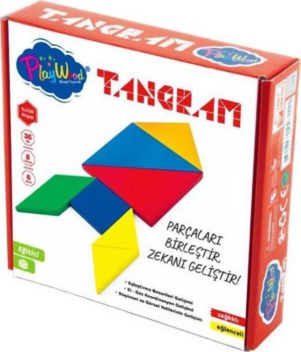 Kutulu Ahşap Tangram ONY311 Playwood - Image 1