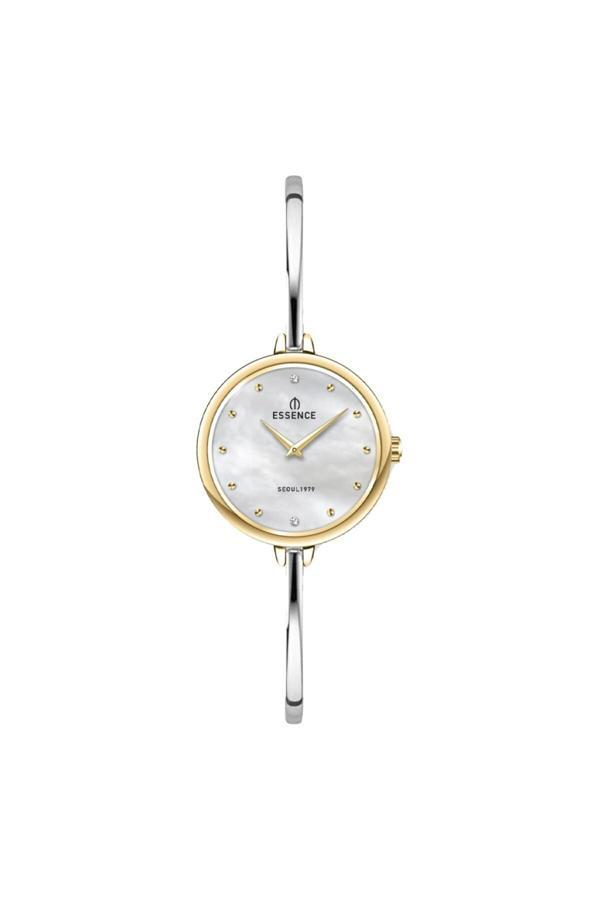 ESSENCE D1242.220 Taşlı Tasarım Metal Kordon Kadın Saati - Image 1