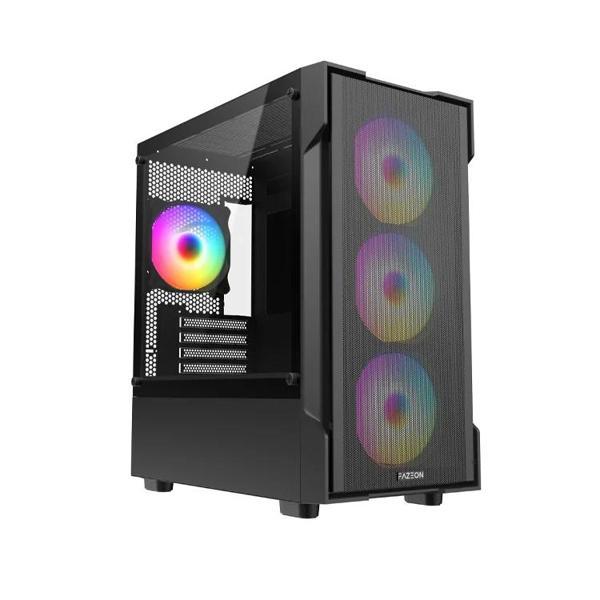 Fazeon F1 650w 80plus Bronze Mesh 4x120mm Rainbow Fanlı Matx F1M650BBM - Image 1