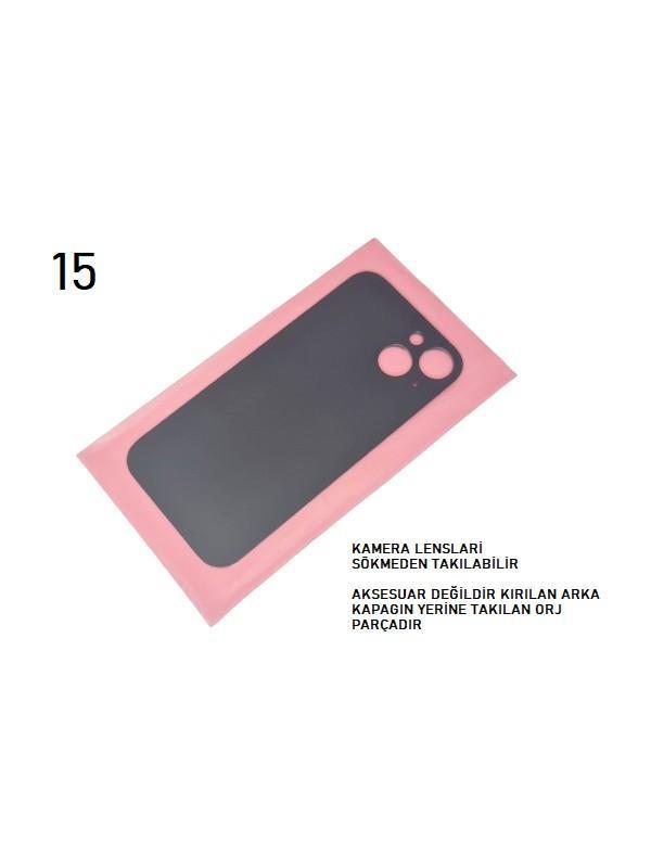 iPhone 15 Arka Pil Batarya Kapağı (CAM) - Image 1