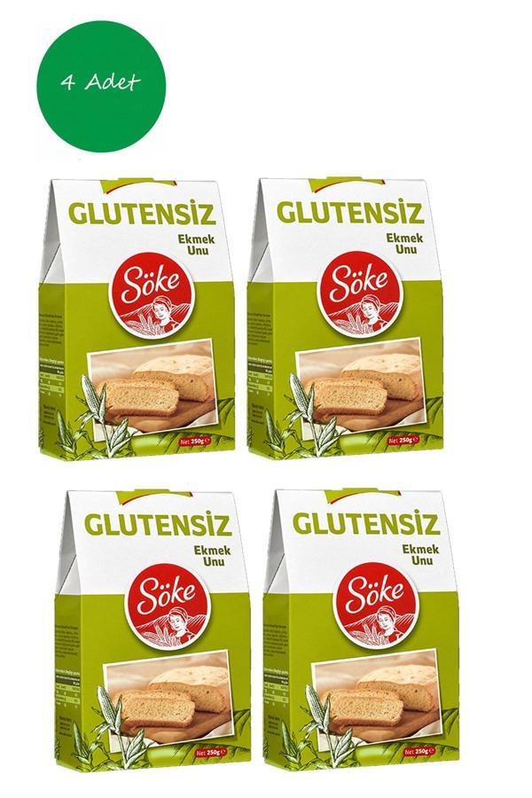Söke Glutensiz Ekmek Unu 250gr x 4 Adet - Image 1