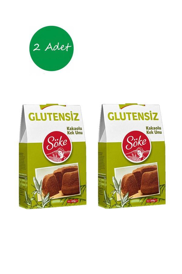 Söke Glutensiz Kakaolu Kek Unu 225 gr x 2 Adet - Image 1
