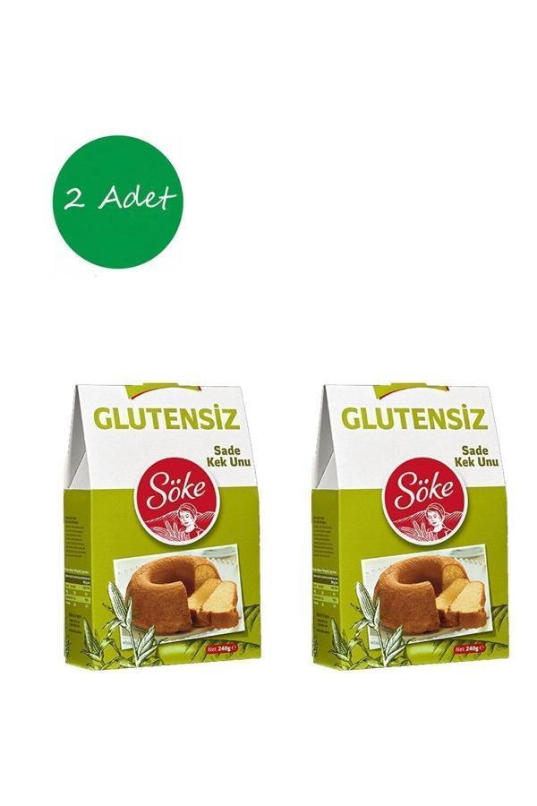 Söke Glutensiz Sade Kek Unu 240gr x 2 Adet - Image 1