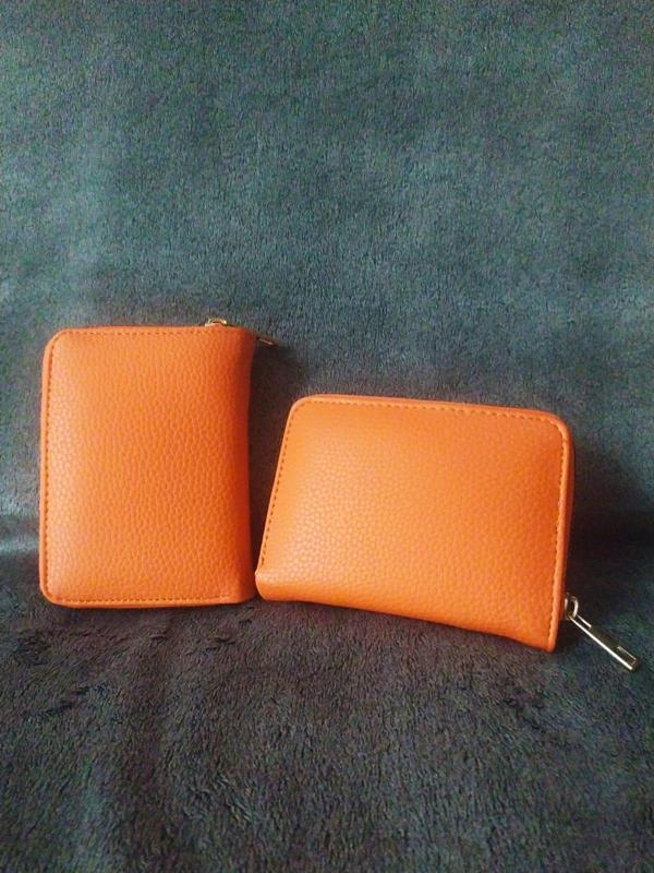 Turuncu Renk Cüzdan - orta (13,5 * 9,5 cm) - Image 1