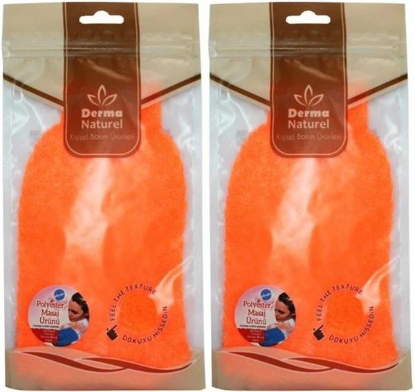 Derma Naturel Banyo Eldiveni Renkli MS-05 (2 Li Set) - Image 1