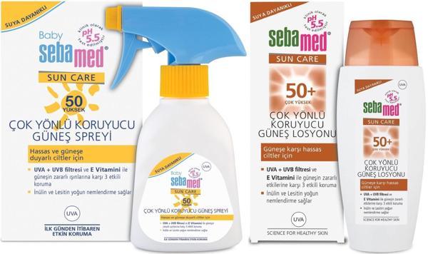 Sebamed Sun Care Güneş Losyonu Kremi Avantaj Pk (Çocuk 50+ Faktör 200ML+ Çok Yönlü 50+ Faktör 150ML) - Image 1