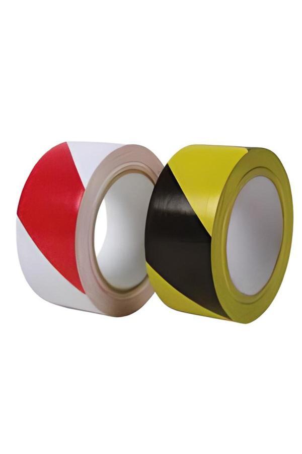 Bantix Yer İşaretleme Bandı 50Mm 30 Yrd Sarı Siyah - Image 1