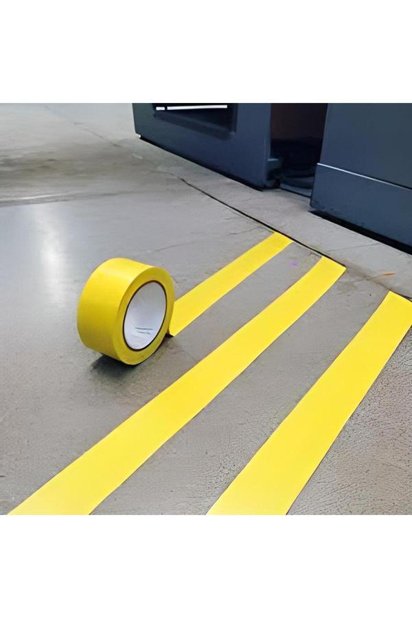 Bantix Yer İşaretleme Bandı 50Mm 30 Yrd Sarı - Image 1