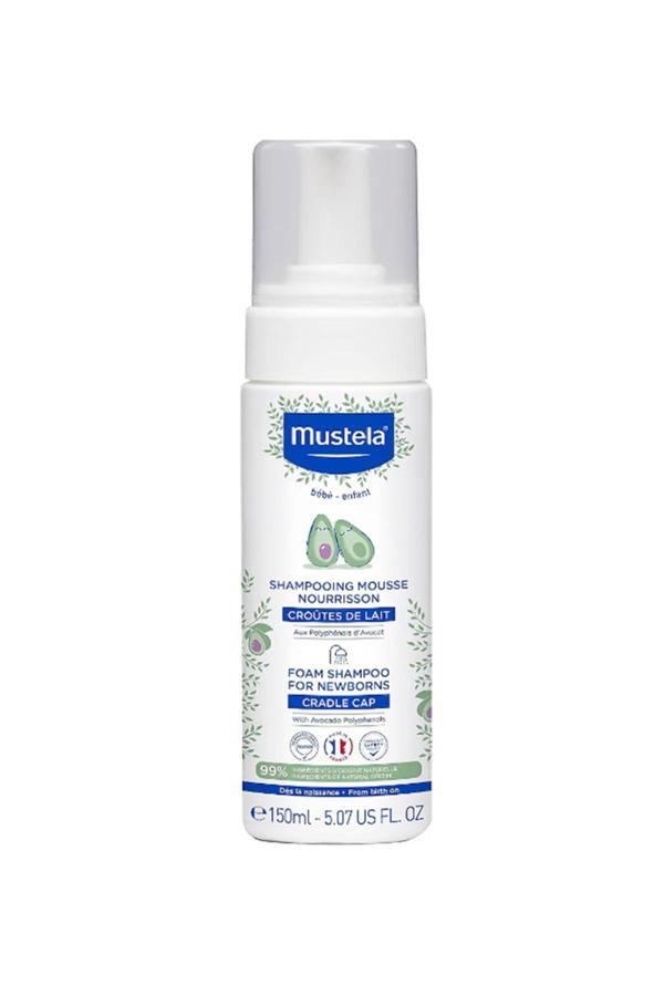 Mustela Saç Pullanmalarına Karşı Yenidoğan Köpük Şampuanı 150Ml - Image 1