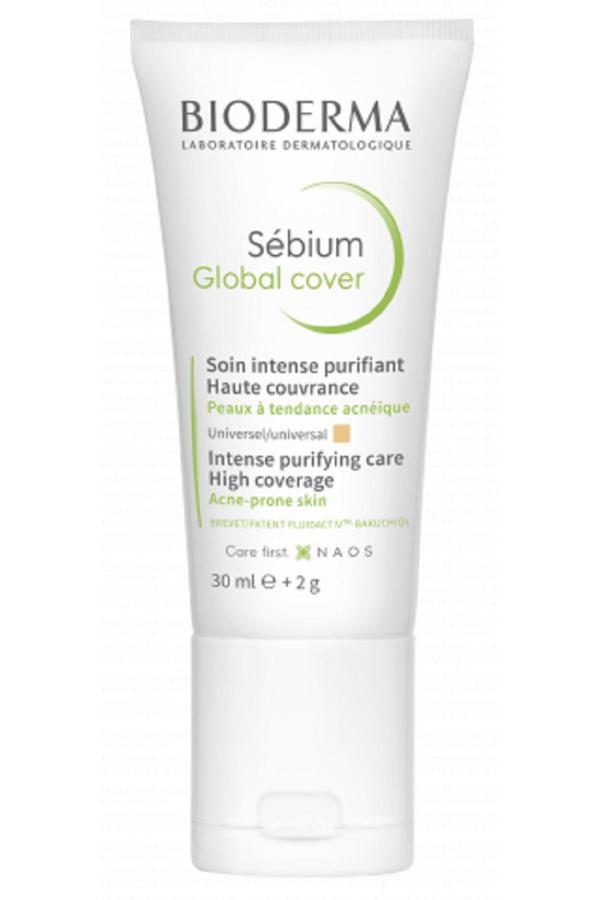 Bioderma Sébium Global Cover Kapatıcı Etkili Bakım Kremi 30Ml - Image 1