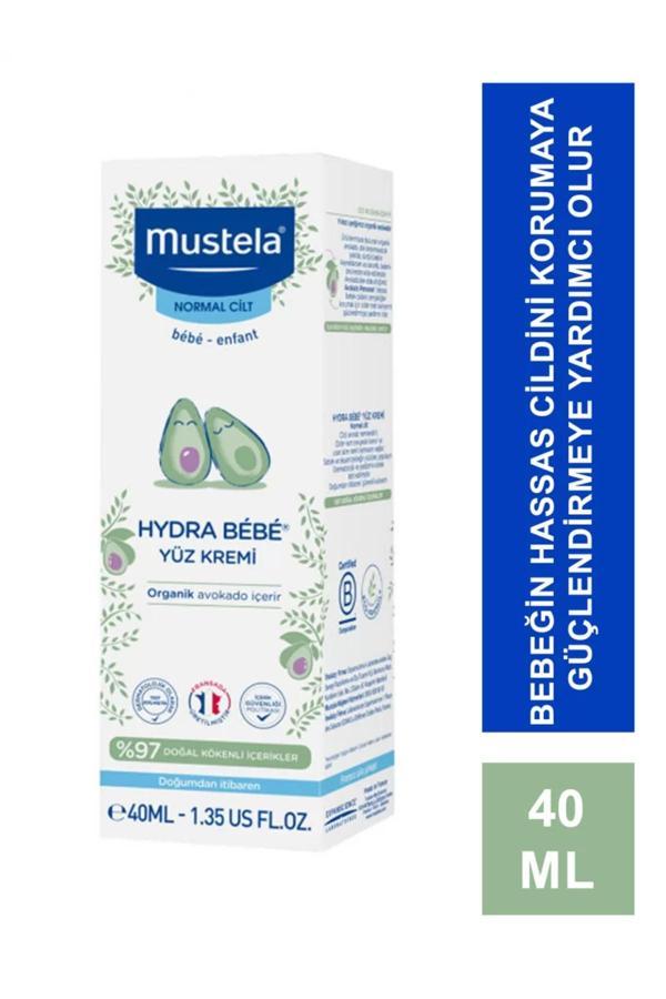Mustela Hydra Bebe Facial Cream 40 Ml Yüz Kremi - Image 1