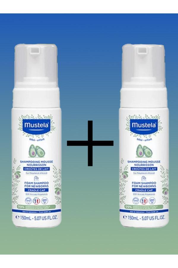Mustela Yenidoğan Köpük Şampuanı 150 Ml X2 - Image 1