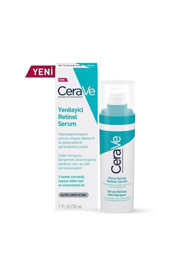 Cerave Yağlı Ve Düzensiz Ciltler İçin Tazeleyici Ve Yenileyici Retinol Serum 30Ml - Image 1