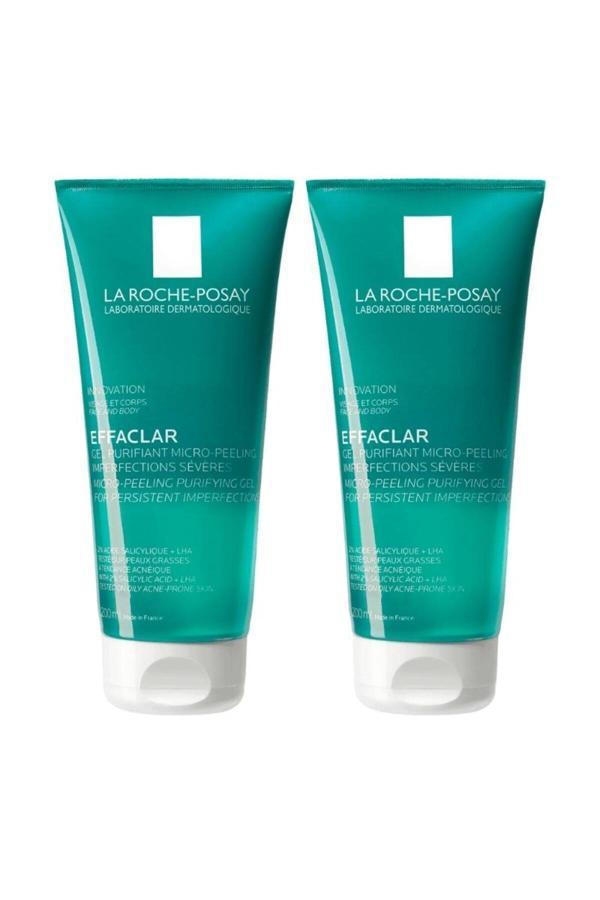 La Roche-Posay Effaclar Mikro-Peeling Temizleme Jeli Avantaj Paketi 2 - Image 1