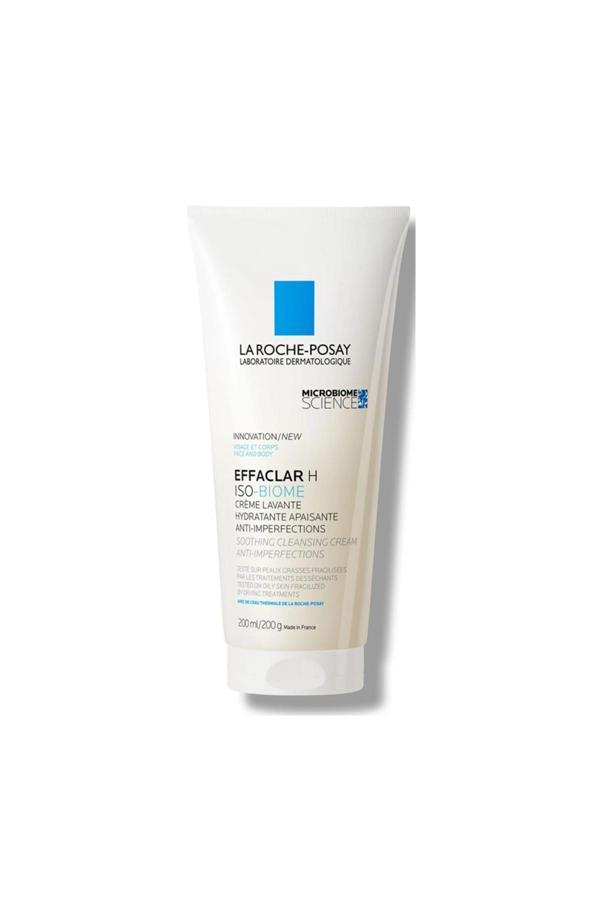 La Roche-Posay Effaclar H Isobiome Yağlı Ve Akneye Eğilimli Hassas Ciltler İçin Temizleyici Krem 200 Ml - Image 1