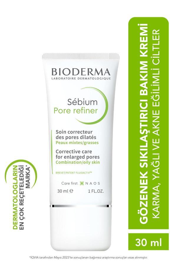 Bioderma Sebium Pore Refiner Anti-Blackhead Care Cream For Combination And Oily Skin 30 Ml Gkürn919 - Image 1