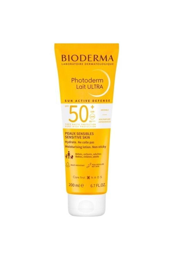 Bioderma En Hassas Ve Toleransı En Düşük Ciltlere Özel Photoderm Spf 50+ Lait Ultra Güneş Losyonu 200 Ml - Image 1