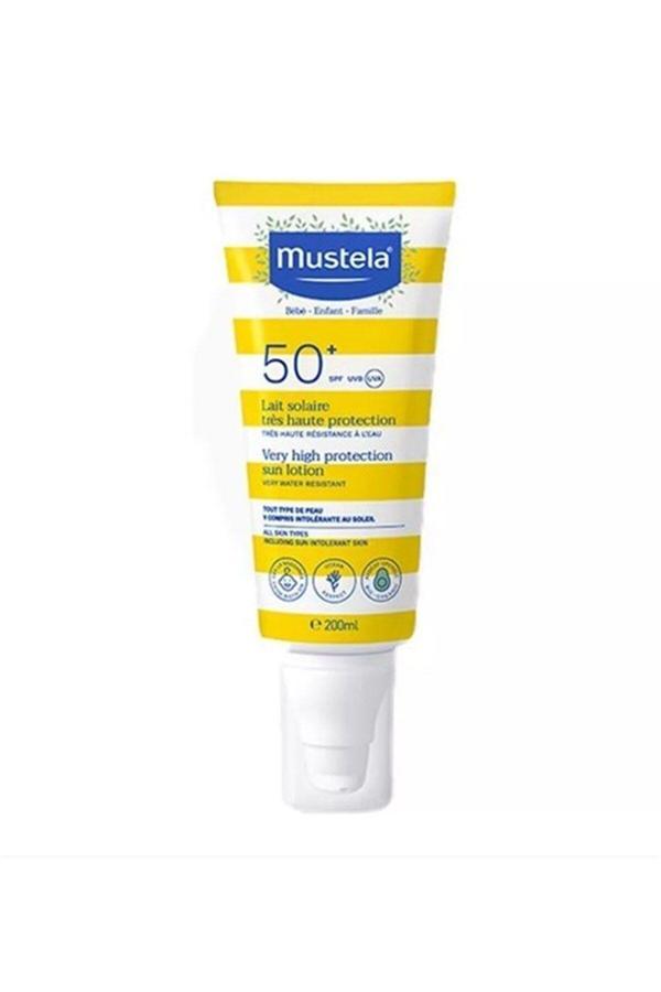 Mustela Very High Protection Sun Lotion Spf 50 (200 Ml) - Image 1