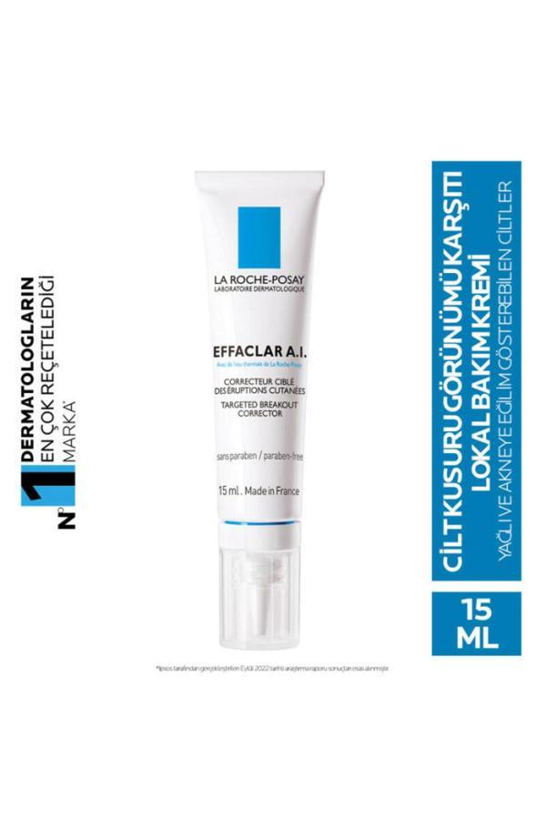 La Roche-Posay - Bakım Kremi 15Ml - Effaclar A.I. - Image 1