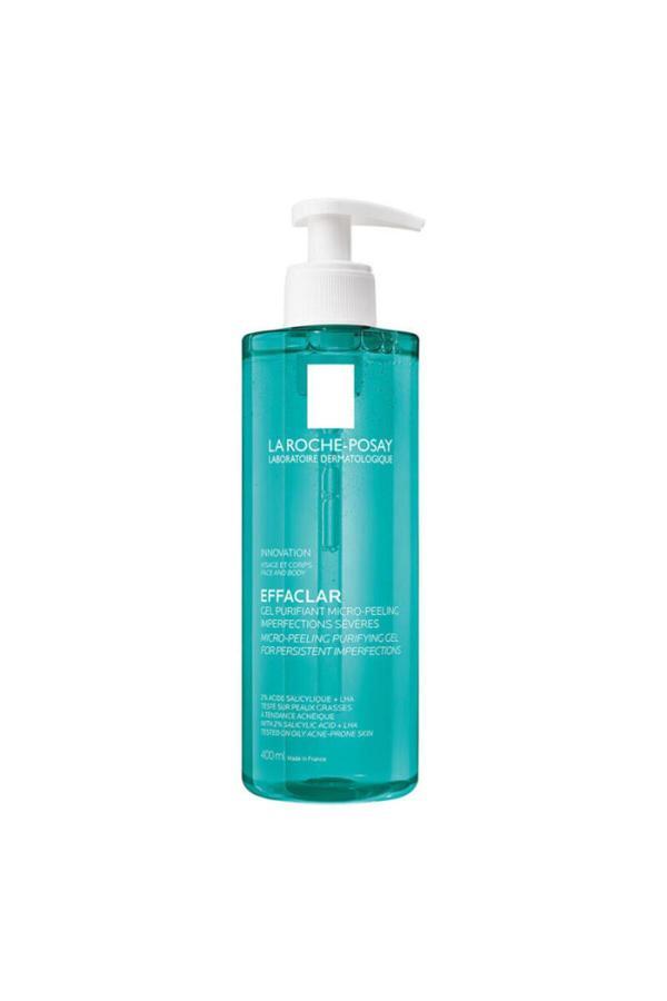 La Roche-Posay Effaclar-Düzensiz Ve Yağlı Ciltler İçin Arındırıcı Yüz Ve Vücut İçin Mikro Peeling Jel 400 Ml - Image 1