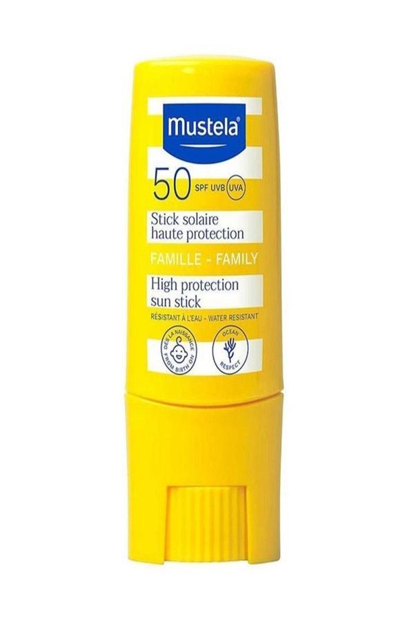 Mustela Spf50+ Çok Yüksek Koruma Faktörlü Güneş Stick 9 Ml - Image 1