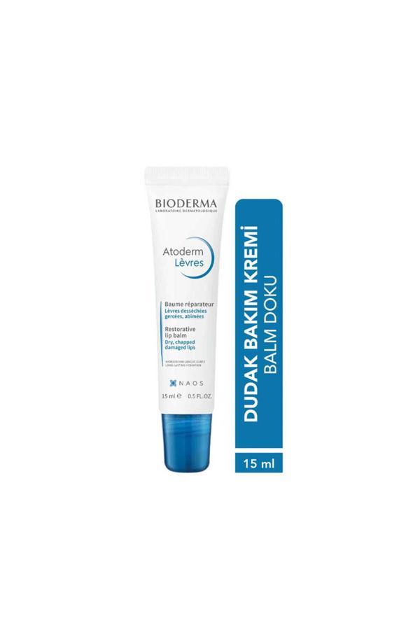 Bioderma Atoderm Çok Kuru Ve Çatlamış Dudaklar İçin Besleyici Ve Yoğun Nemlendirici Lip Balm 15Ml - Image 1