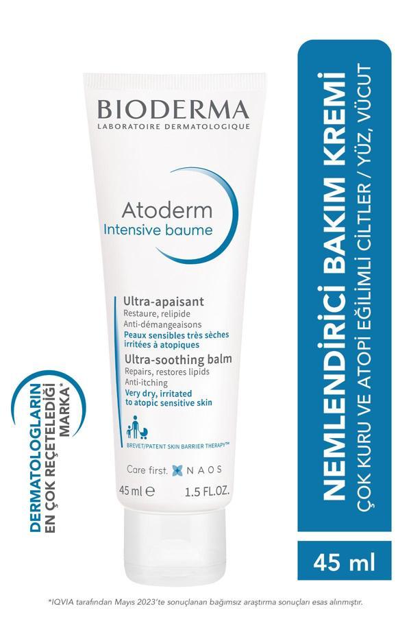 Bioderma Atoderm Intensive Balm Atopi Eğilimli Ciltler İçin Seyahat Boy Nemlendirici Krem 45 Ml Gkürn758 - Image 1