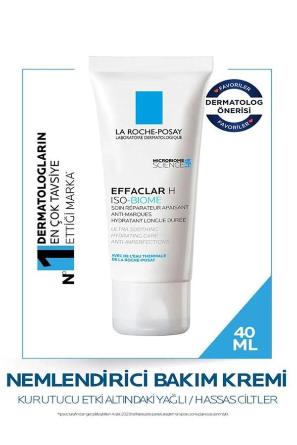 La Roche-Posay Effaclar H Iso-Biome Nemlendirici Bakım Kremi 40 Ml - Image 1