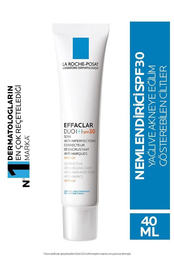 La Roche-Posay Cream For Oily Skin Protective Against Uva&Uvb Rays Effaclar Duo (+) Spf30 40.Ml Shiine13 - Image 1