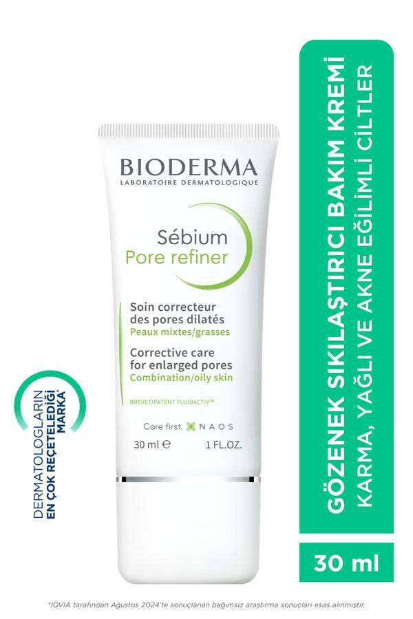 Bioderma Sebium Pore Refiner Gözenek Ve Siyah Nokta Karşıtı Bakım Kremi Karma Ve Yağlı Ciltler 30 Ml - Image 1