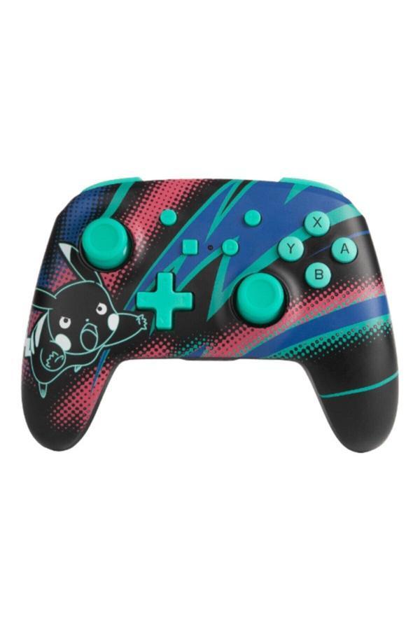 Havuz Elektronik Nintendo Switch (Oyun Kolu) Pokémon Enhanced Wireless Controller For Nintendo Switch – Pikachu Neon - Image 1