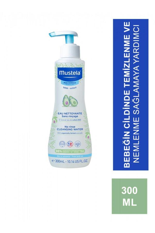 Mustela No Rinse Cleansing Water 300 Ml Durulama Gerektirmeyen Temizleme Sıvısı - Image 1