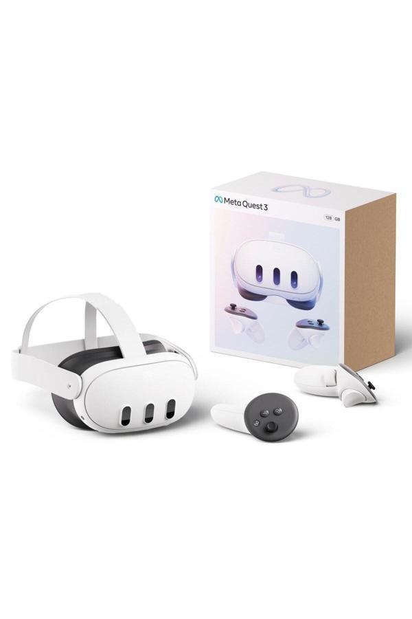 Meta Quest 3 128 Gb Kablosuz Vr Sanal Gerçeklik Gözlüğü - Image 1